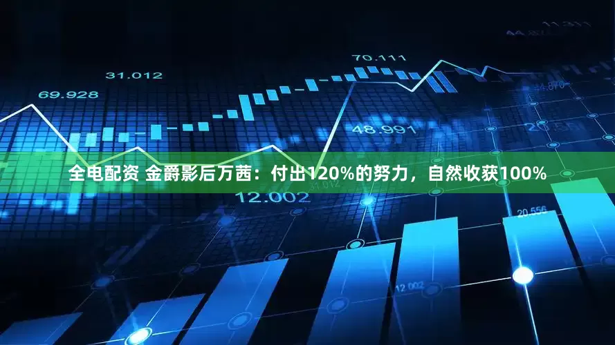 全电配资 金爵影后万茜：付出120%的努力，自然收获100%